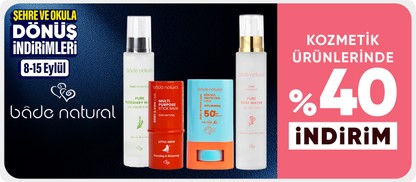 Kozmetik ürünlerinde  %40 indirim