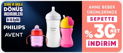 Philips Avent Anne Bebek Ürünlerinde Sepette Net %30 İndirim