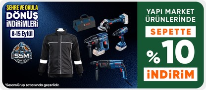 SesamGrup Satıcılı Ürünlerinde Sepette %10 İndirim