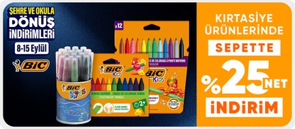 Bic Sepette %25 Net İndirim