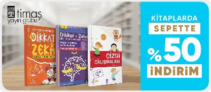 Kitaplarda  sepette %50 indirim