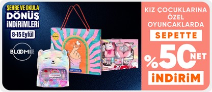 Bloomie Kız Çocukları Oyuncaklarında Sepette Net %50 İndirim