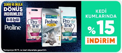 Kedi kumlarında %15 indirim