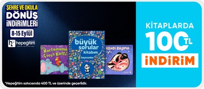 Kitaplarda 100 TL indirim*