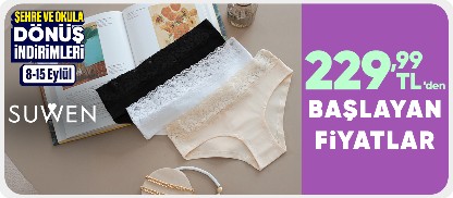 229,99TL'den başlayan fiyatlar 
