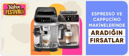 Espresso Cappucino Makinelerinde Kaçırılmayacak Fırsatlar