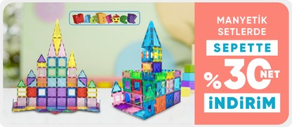 Magblock Manyetik Setlerde Sepette Net %35 İndirim