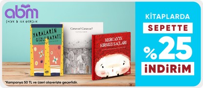 Kitaplarda  sepette %25 indirim*
