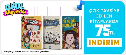 Eğitim kitaplarında  75 TL indirim*