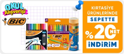 Bic Ürünlerinde Sepette %20 Net İndirim
