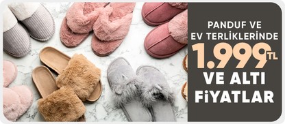  1.999 TL altı Panduf & Ev Terliklerini Keşfet