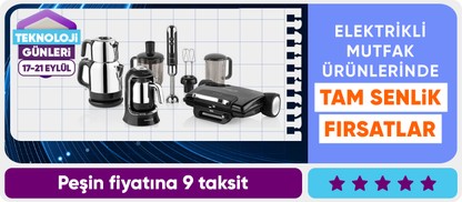 Elektrikli Mutfak Ürünlerinde Kaçırılmayacak Fırsatlar