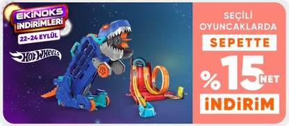 Seçili Hot Wheels Markalı Oyuncaklarda Sepette Net %15 İndirim