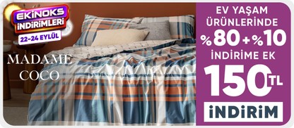 Madame Coco Ürünlerinde %80+%10'a ek 150 TL İndirim