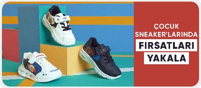 Kız & Erkek Çocuk Sneakerlar Son İndirim Fırsatıyla