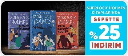 Sherlock Holmes kitaplarında  sepette %25 indirim