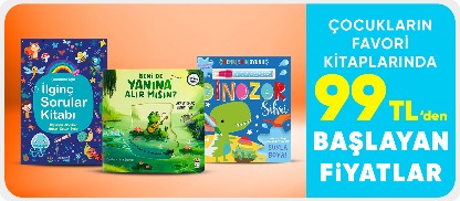 Çocukların favori kitaplarında  99 TL'den başlayan fiyatlar