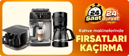 Kahve Makinelerinde 24 Saat 24 Üründe Kaçırılmayacak Fırsatlar