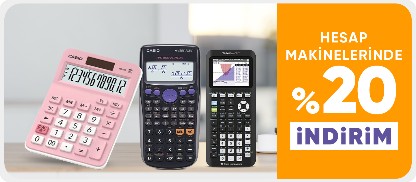 Hesap Makinelerinde %20 İndirim