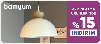 Bamyum Aydınlatma Ürünlerinde %15 İndirim