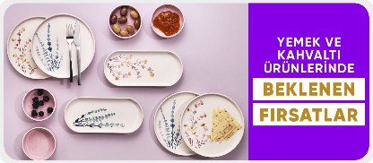 Yemek ve Kahvaltı Ürünlerinde Özel Fiyatlar
