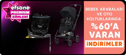 Bebek Arabaları ve Oto Koltuklarında %60'a Varan İndirimler