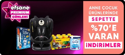 Anne çocuk ürünlerinde sepette %70'e varan indirimler (uyarlama)