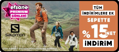 Salomon İndirimlere ek Premium'a özel sepette %15 net indirim