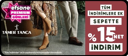 Tamer Tancaİndirimlere ek Premium'a özel sepette %15 net indirim
