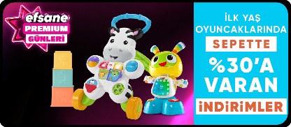 İlk Yaş Oyuncaklarında Sepette %30'a Varan İndirim