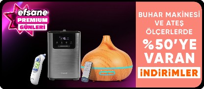 Buhar Makinesi Ve Ateş Ölçerlerde %50'ye varan İndirimler