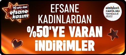 Efsane kadınlardan yuzde 50 ye varan indrimler