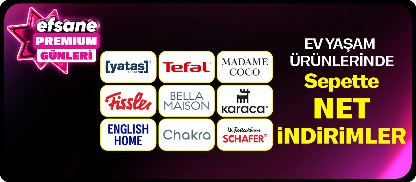 Ev ve yaşam ürünlerinde Premium'a özel sepette %15 net indirim