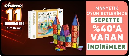 Manyetik Oyun Setlerinde Sepette %40'a Varan İndirim
