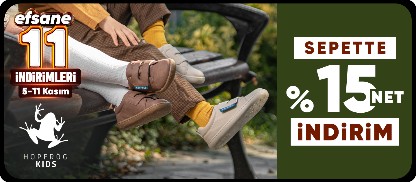 Hopfrög Kids ürünlerinde Sepette %15 net indirim