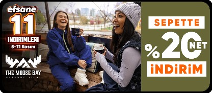 The Moose Bay ürünlerinde Sepette %20 net indirim