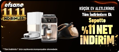 Efsane Kasıma Özel Küçük Ev Aletlerinde Sepette %11 Net İndirim!