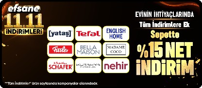Ev ve yaşam ürünlerinde Premium'a özel sepette %15 net indirim