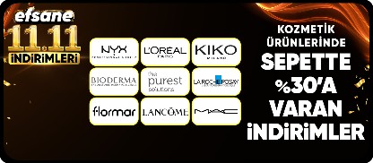Kozmetik Ürünlerinde  %30'a Varan İndirimler