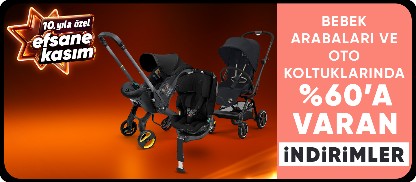 Bebek Arabaları ve Oto Koltuklarında %60 a Varan İndirimler