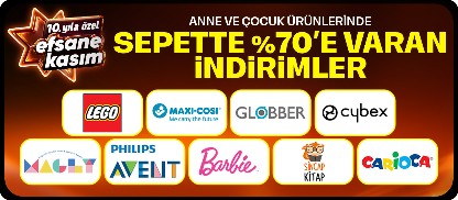 anne çocuk 70'e varan indirimler