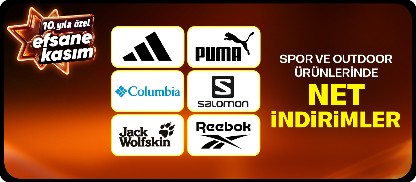 Spor ve Outdoor Ürünlerinde  Net İndirimler