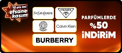 Parfümlerde %50 İndirim
