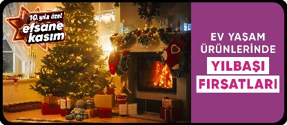 Ev Yaşam Ürünlerinde  Yılbası Fırsatları