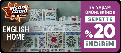 English Home Sepette %20 İndirim, Kupon Gelecek