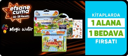 Kitaplarda  1 Alana 1 Bedava Fırsatı