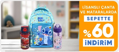 Lisanslı Çanta ve Mataralarda Sepette %60 İndirim