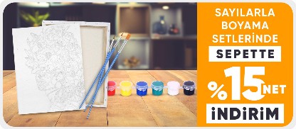 Sayılarla Boyama Setlerinde Sepette Net %20 İndirim