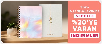 2026 Ajandalarında Sepette %20'ye Varan İndirim