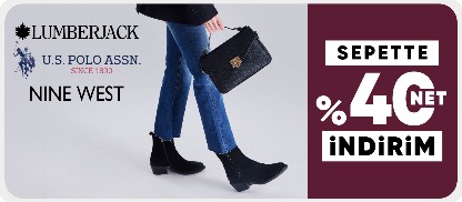 Lumberjack, U.S. Polo Assn., Nine West ürünlerinde Sepette %40 net indirim
